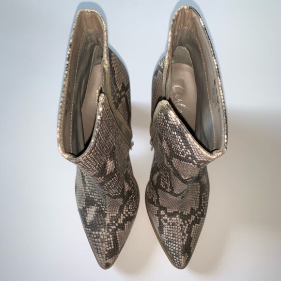 Carlos by Carlos Santana Snakeskin ‘LYDIA’ Booties - Picture 2 of 11